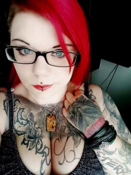 punkgirl uit Nordrhein-Westfalen,Duitsland